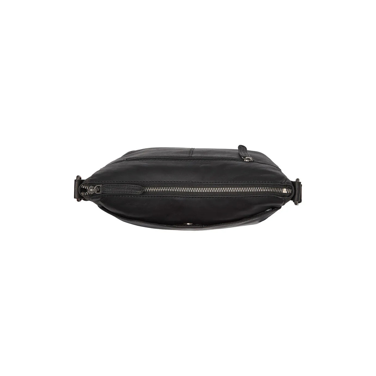 The Chesterfield Brand Henderson Leather Crossbodyväska, Svart