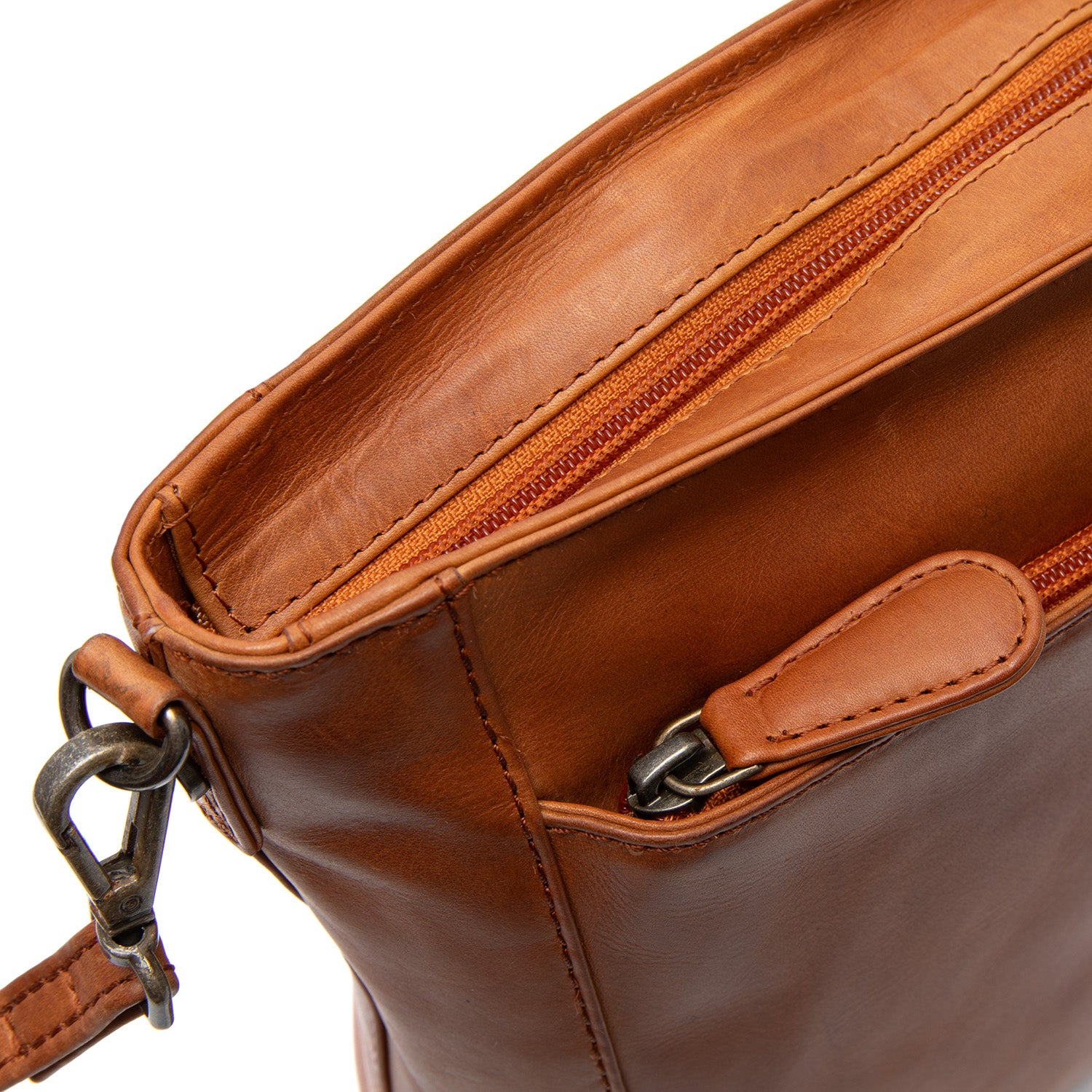 The Chesterfield Brand Fintona Axelremsväska, Cognac