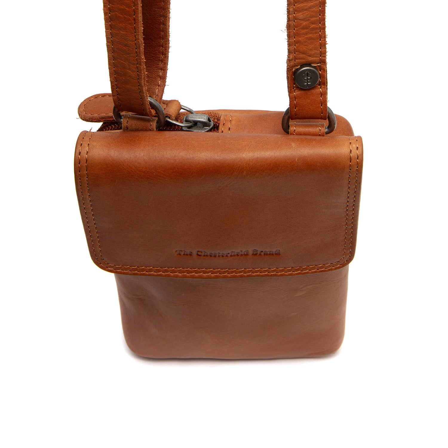 The Chesterfield Brand Langley Mobilväska, Cognac