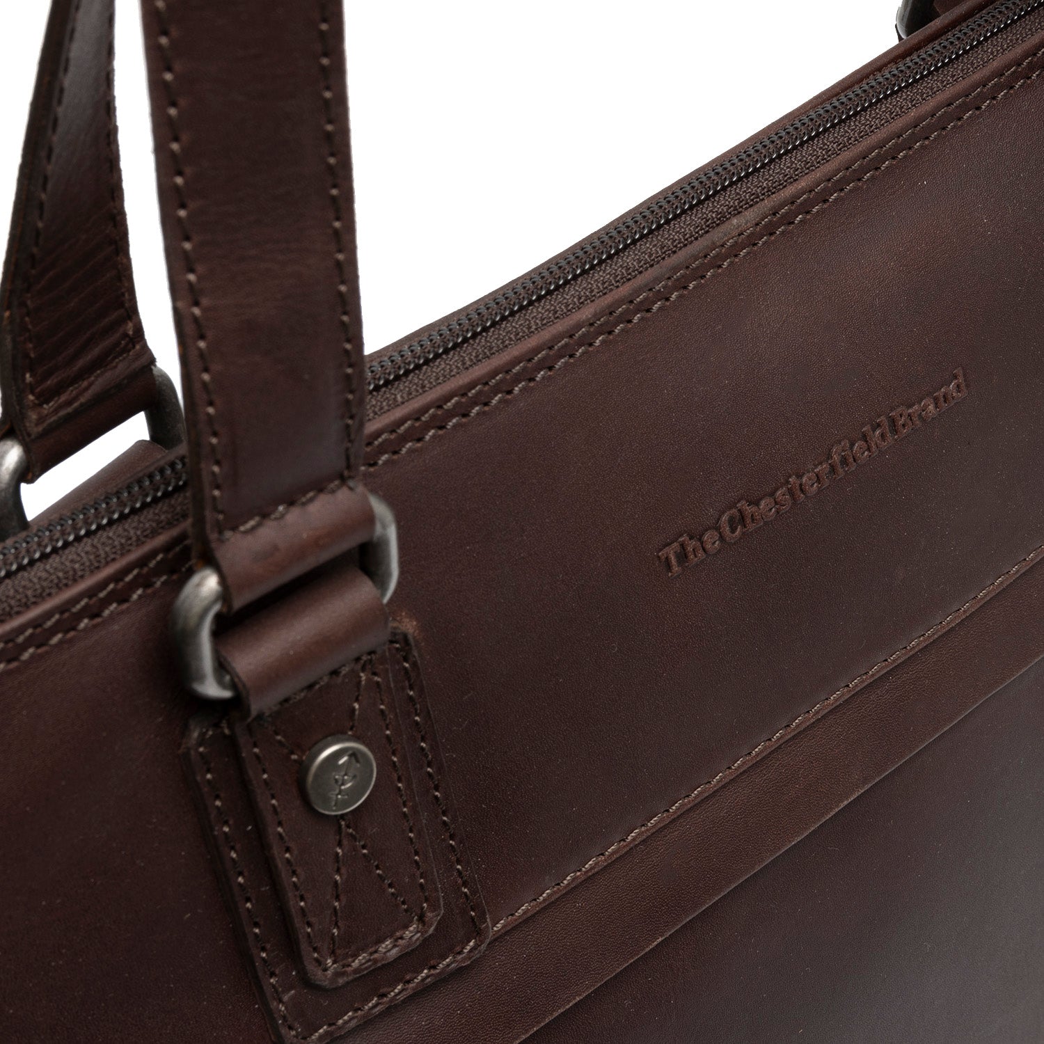 The Chesterfield Brand Belgrado Axelremsväska, Brun