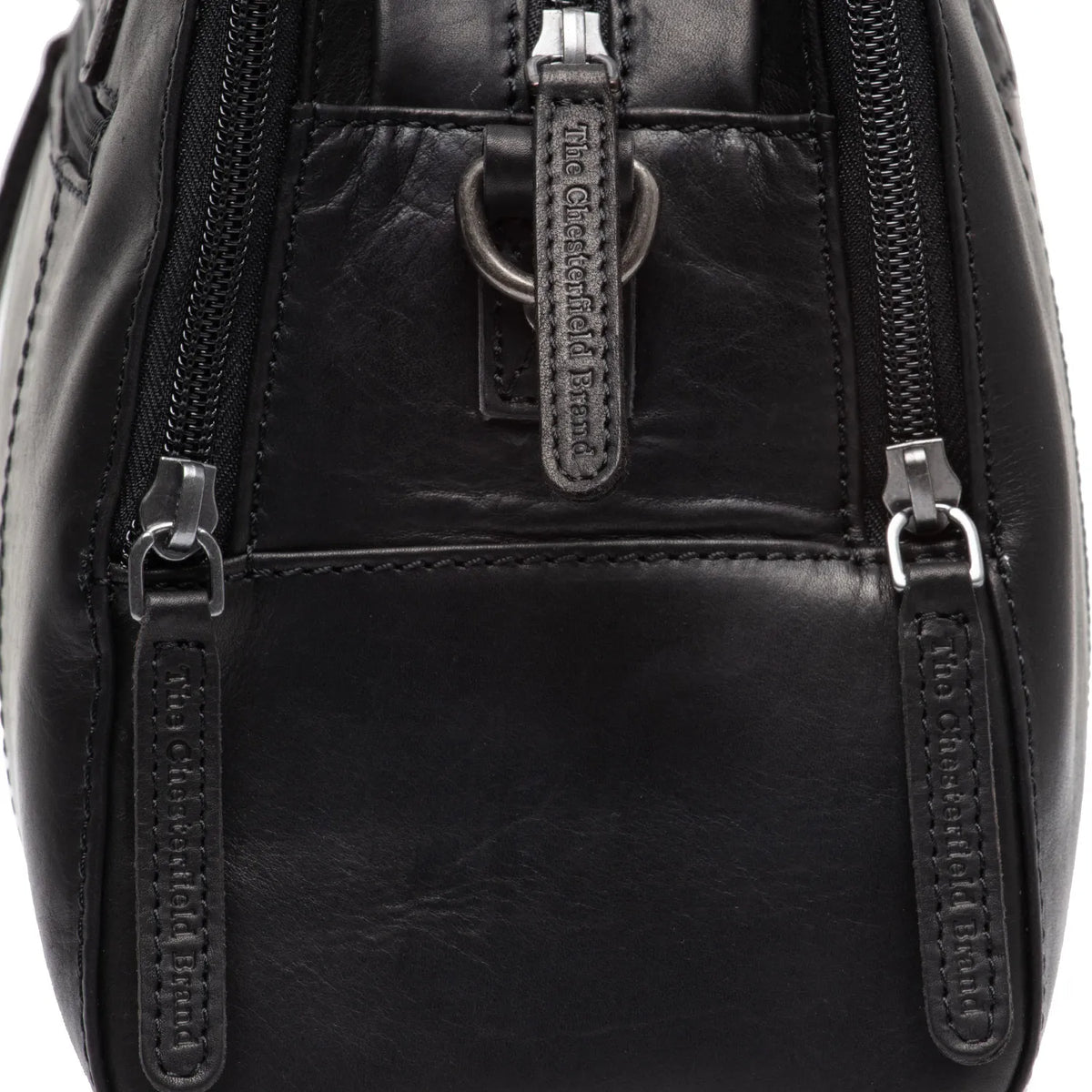 The Chesterfield Brand Ezra Leather Handväska, Svart