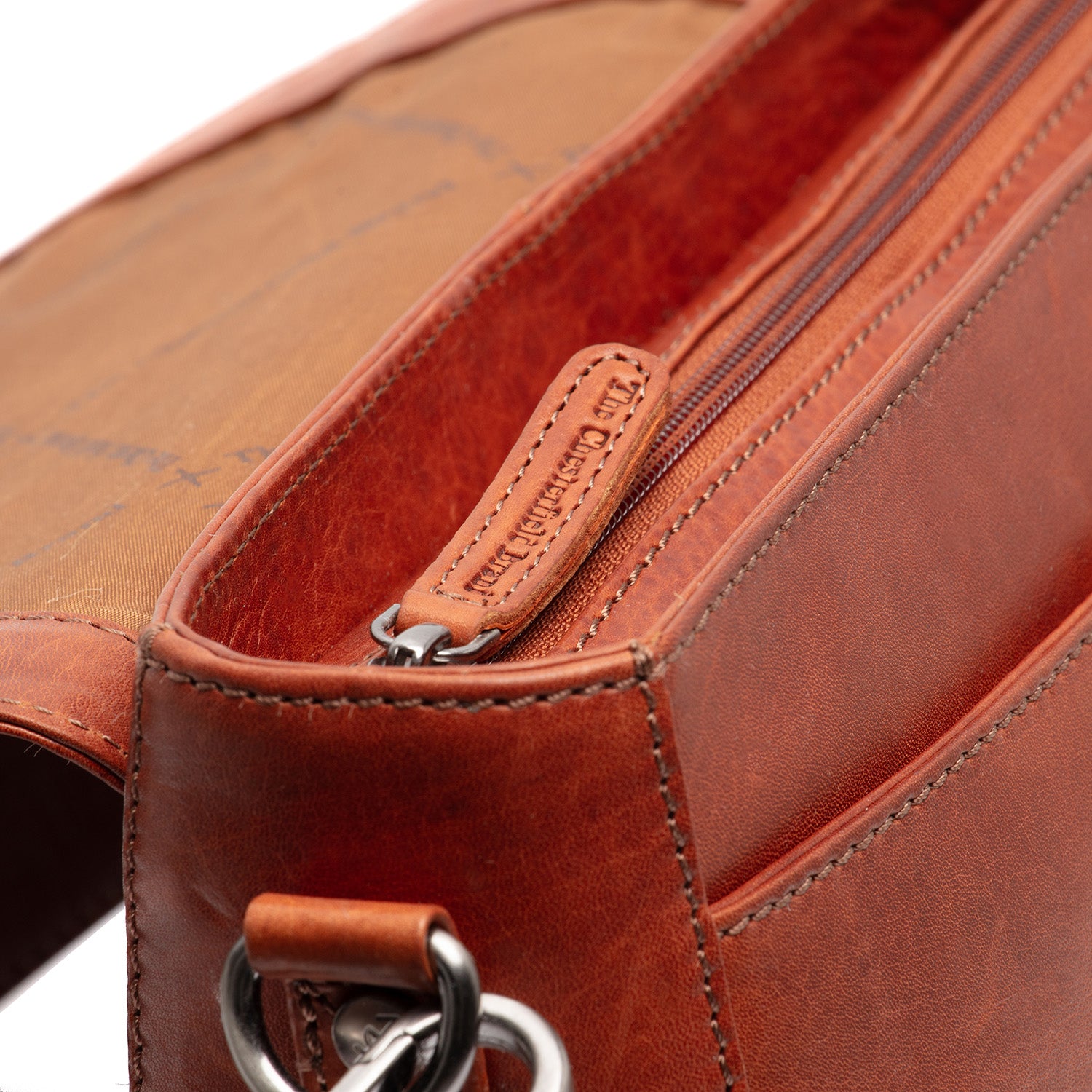 The Chesterfield Brand Lizzola Axelremsväska, Cognac