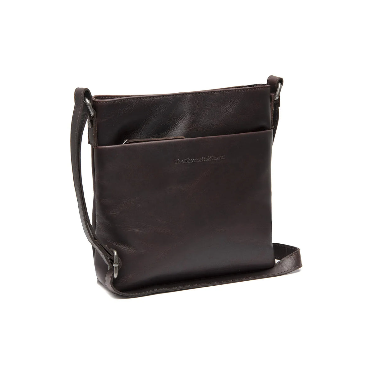 The Chesterfield Brand Navene Leather Crossbodyväska, Brun