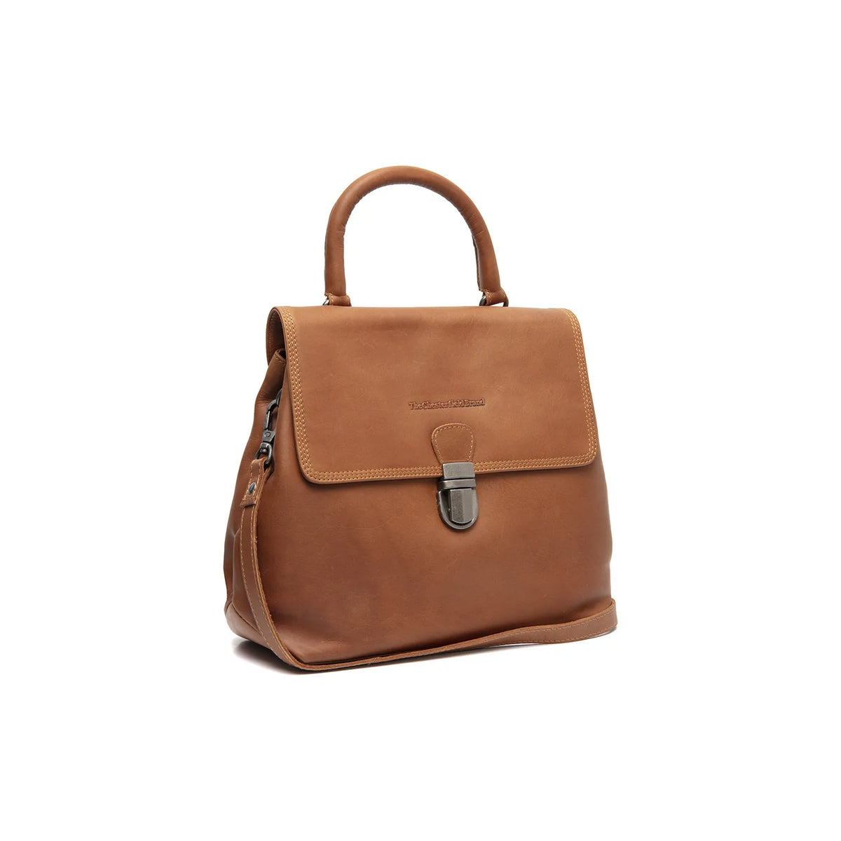 The Chesterfield Brand Angera Leather Handväska, Cognac