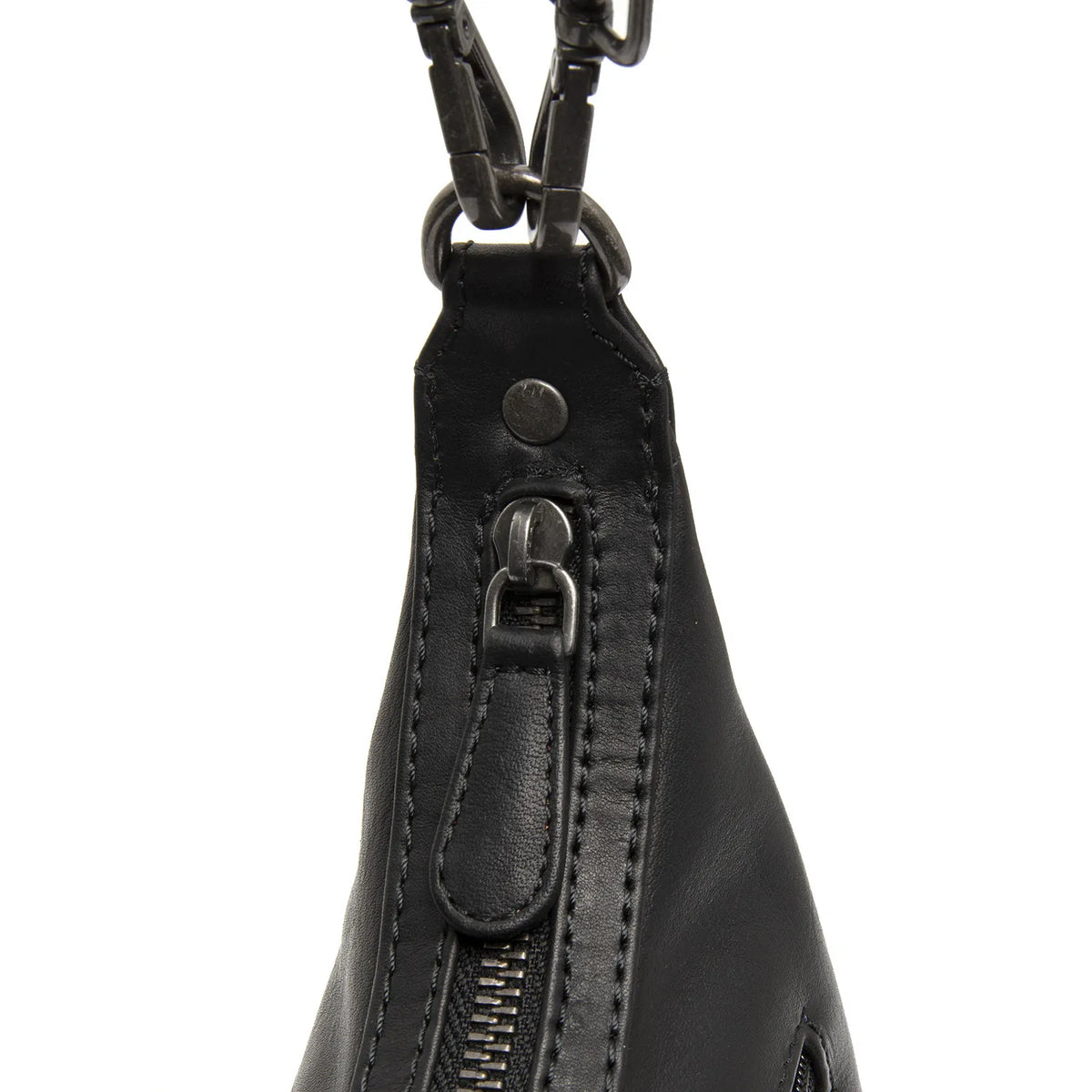 The Chesterfield Brand Nancy Leather Axelremsväska, Svart