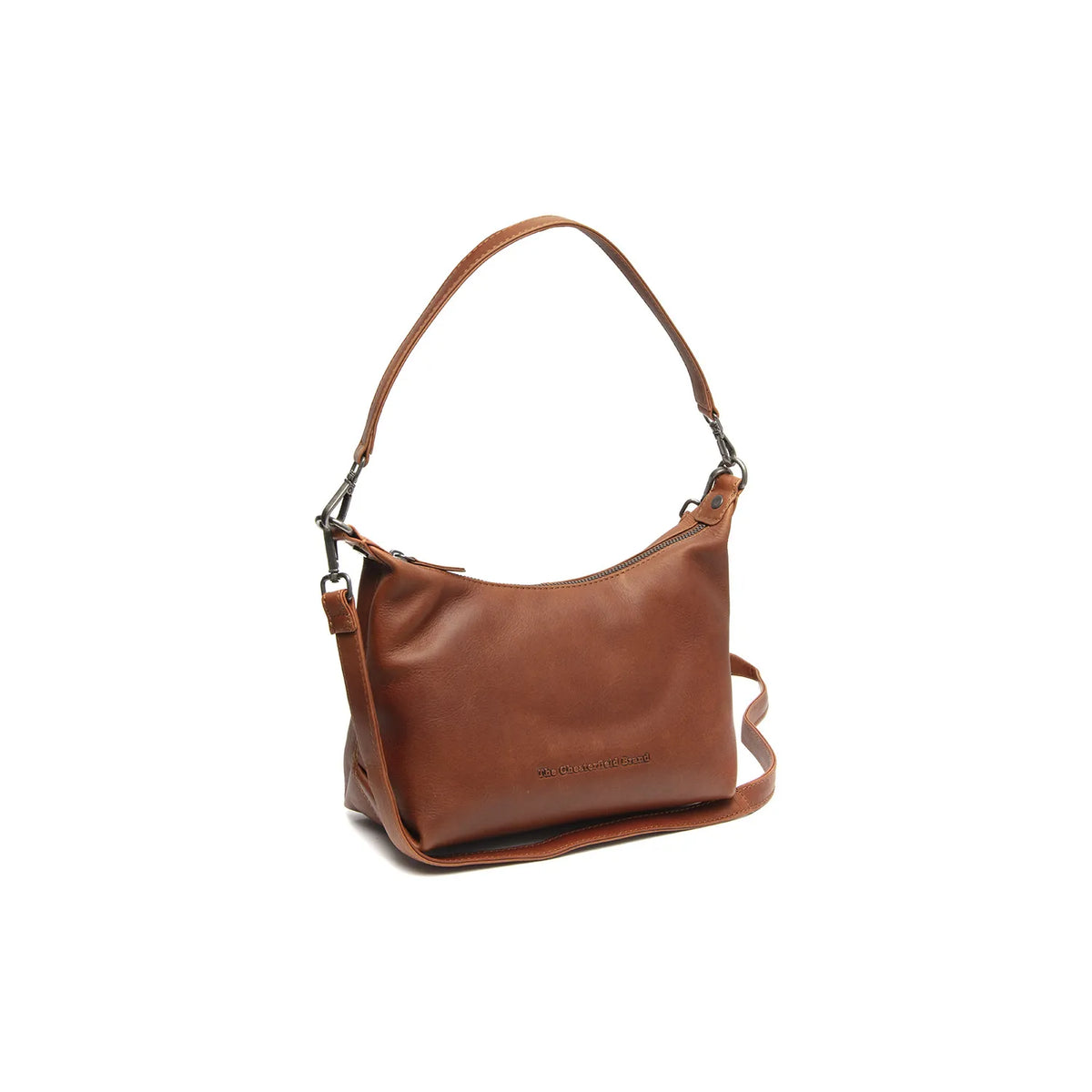 The Chesterfield Brand Christie Leather Axelremsväska, Cognac