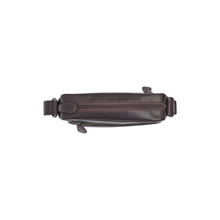 The Chesterfield Brand Laveno Leather Crossbodyväska, Brun