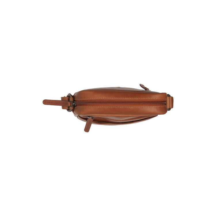 The Chesterfield Brand Laveno Leather Crossbodyväska, Cognac
