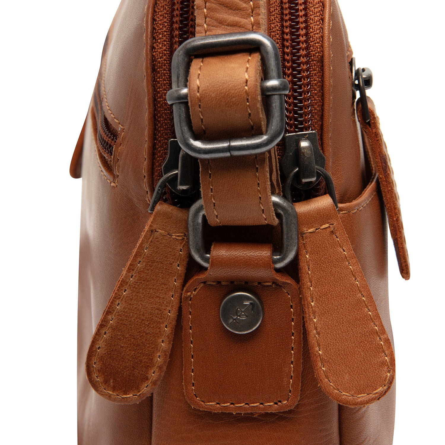 The Chesterfield Brand Vionne Shoulder Bag, Cognac