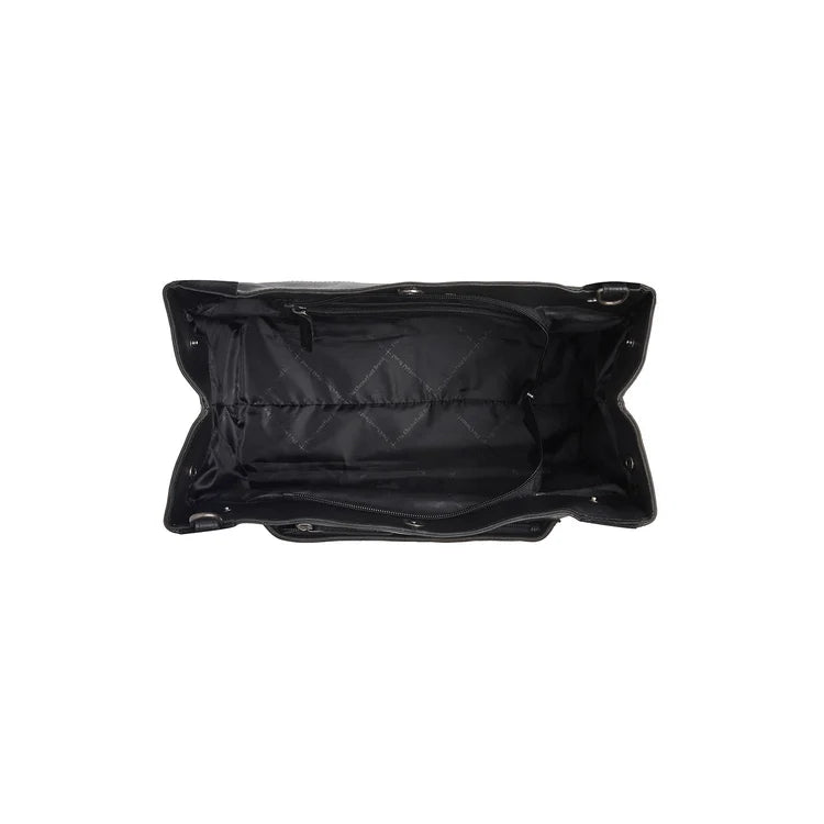 The Chesterfield Brand Fioline Leather Handväska, Svart