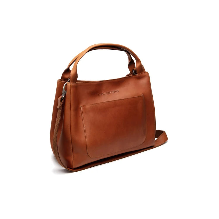 The Chesterfield Brand Fioline Leather Handväska, Cognac