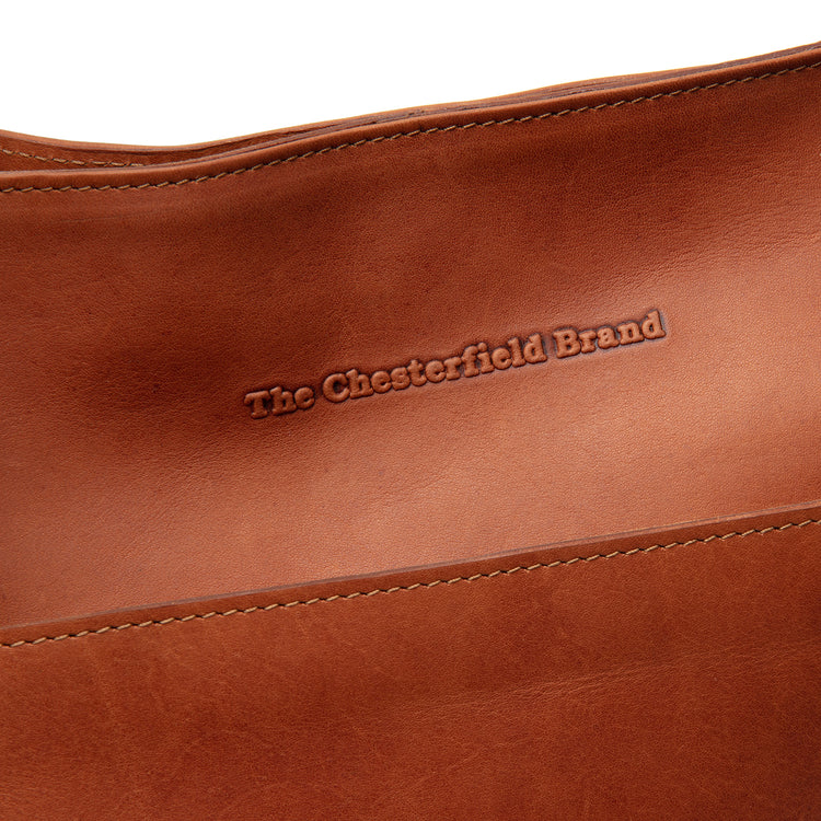 The Chesterfield Brand Fioline Leather Handväska, Cognac