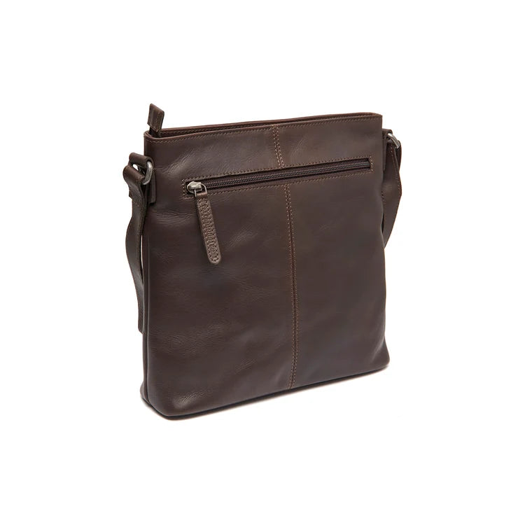 The Chesterfield Brand Lunton Leather Crossbodyväska, Brun