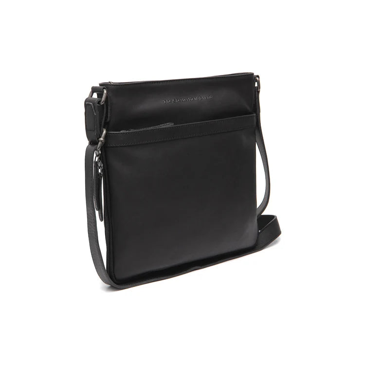 The Chesterfield Brand Mirea Leather Crossbodyväska, Svart