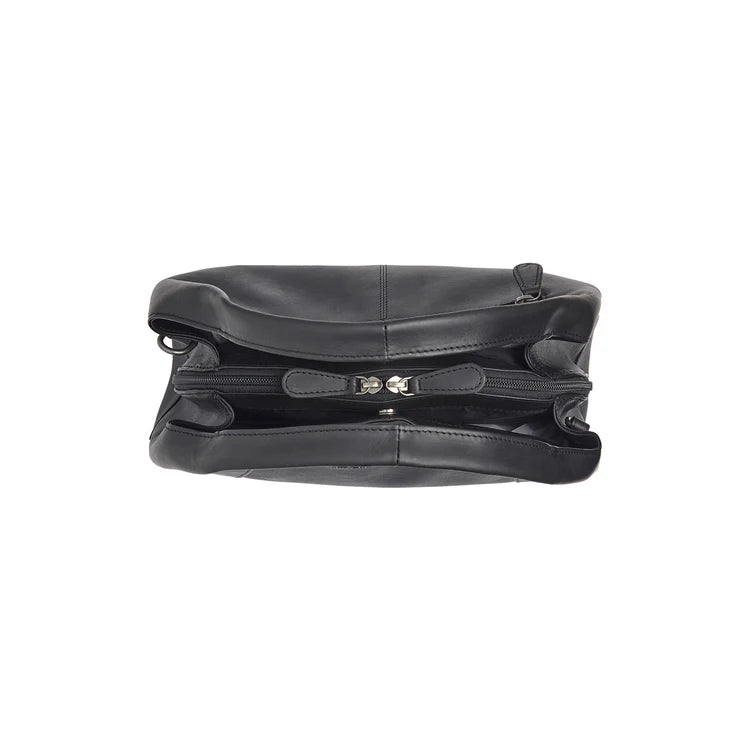 The Chesterfield Brand Salina Leather Handväska, Svart
