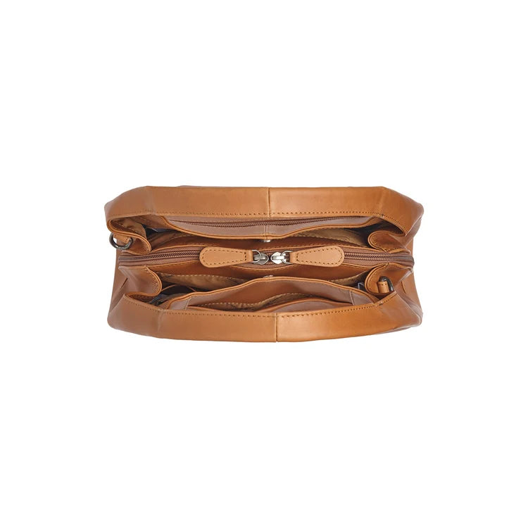 The Chesterfield Brand Salina Leather Handväska, Cognac
