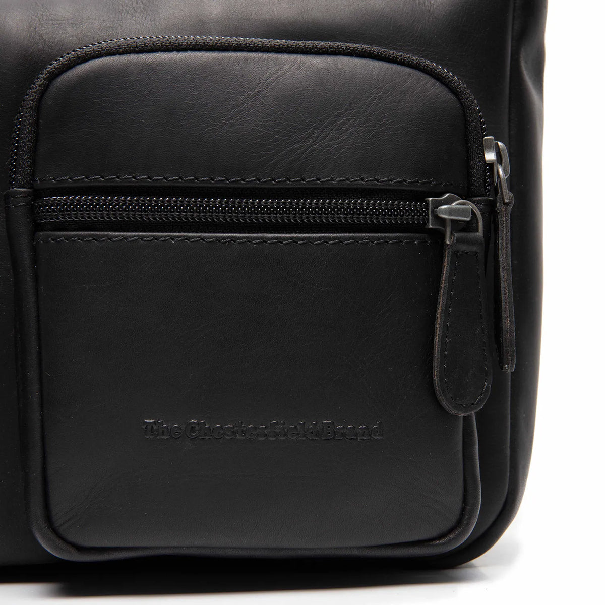 The Chesterfield Brand Valenora Leather Crossbodyväska, Svart