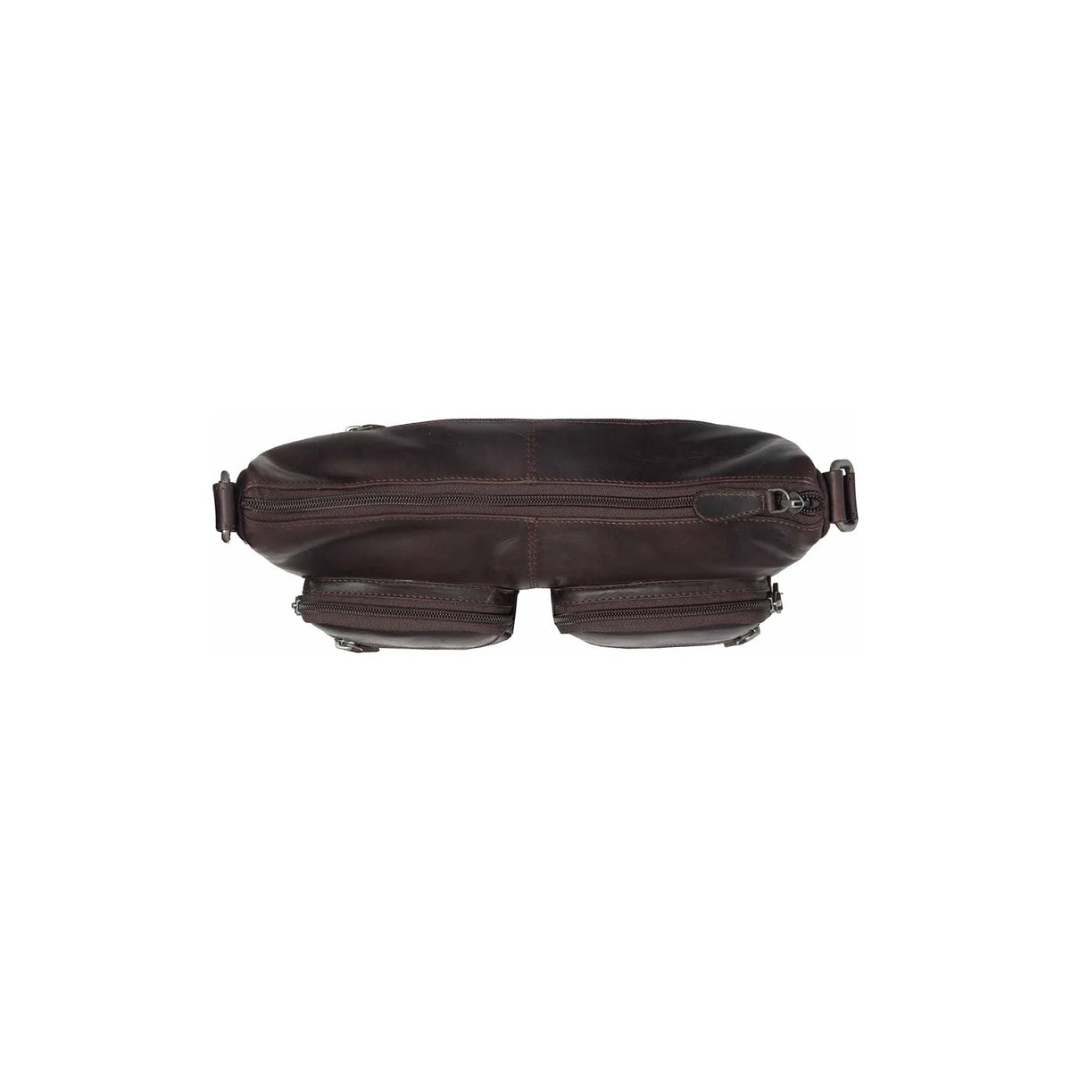 The Chesterfield Brand Valenora Leather Crossbodyväska, Brun