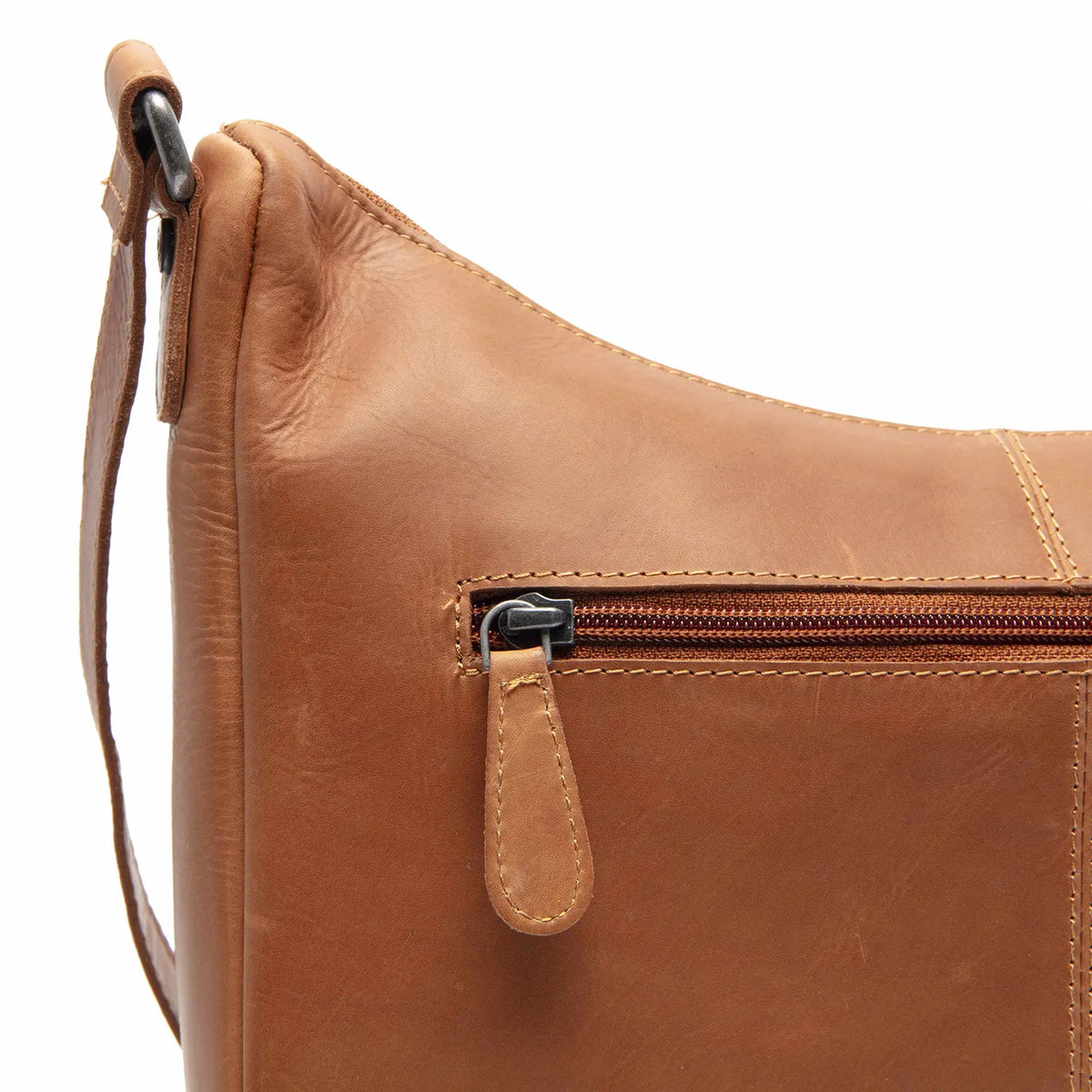 The Chesterfield Brand Valenora Leather Crossbodyväska, Cognac