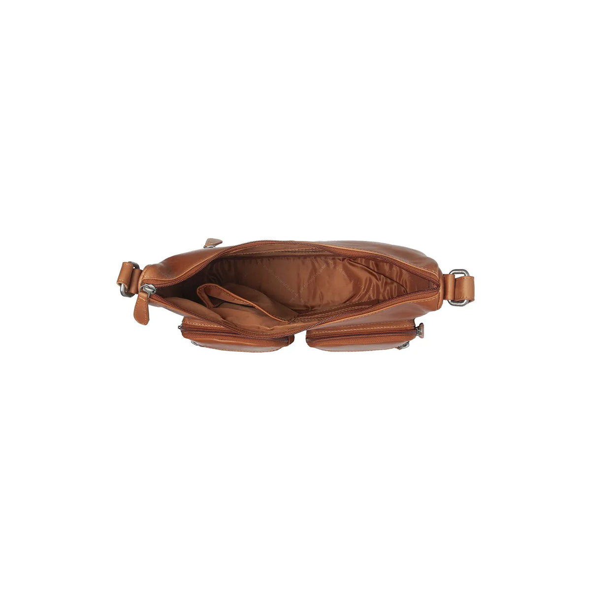 The Chesterfield Brand Valenora Leather Crossbodyväska, Cognac