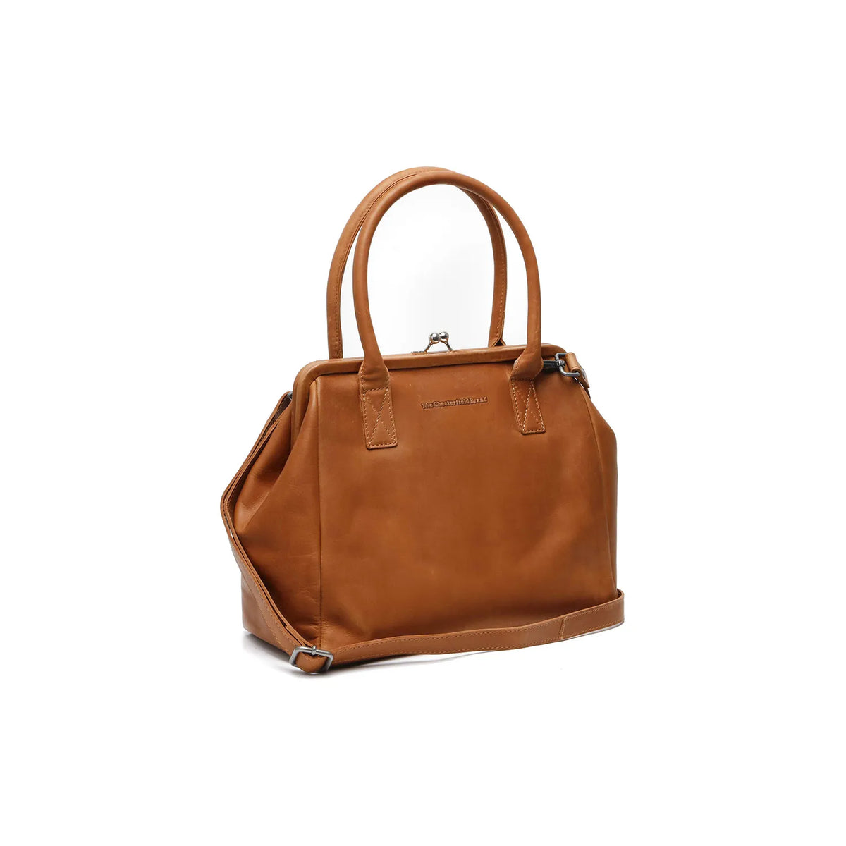 The Chesterfield Brand Dorin Leather Handväska, Cognac