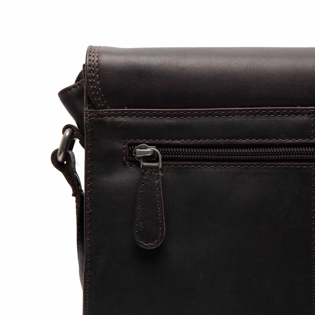 The Chesterfield Brand Lunor Leather Crossbodyväska, Brun