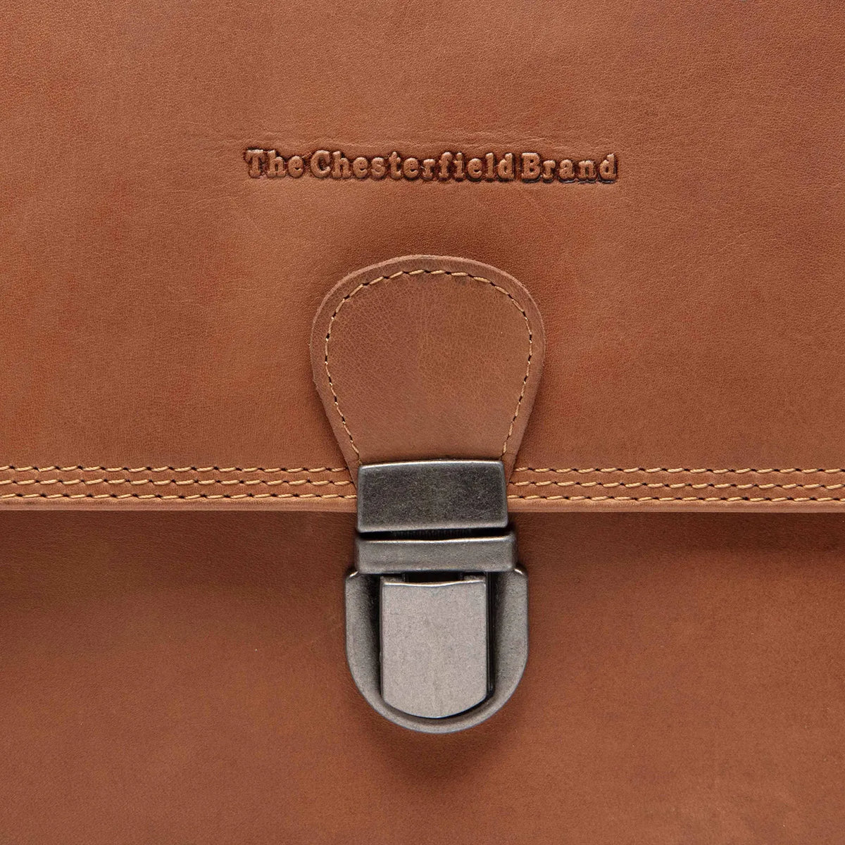 The Chesterfield Brand Lunor Crossbodyväska, Cognac