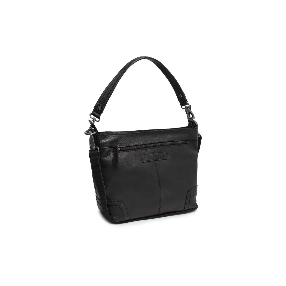 The Chesterfield Brand Zarita Leather Axelremsväska, Svart