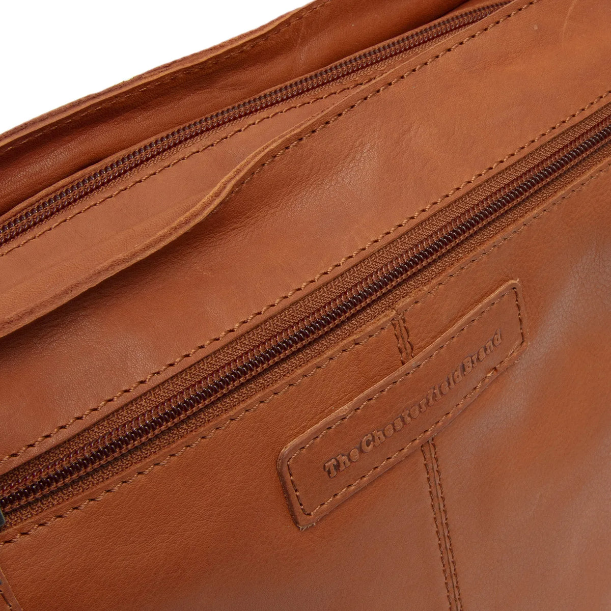 The Chesterfield Brand Zarita Leather Axelremsväska, Cognac