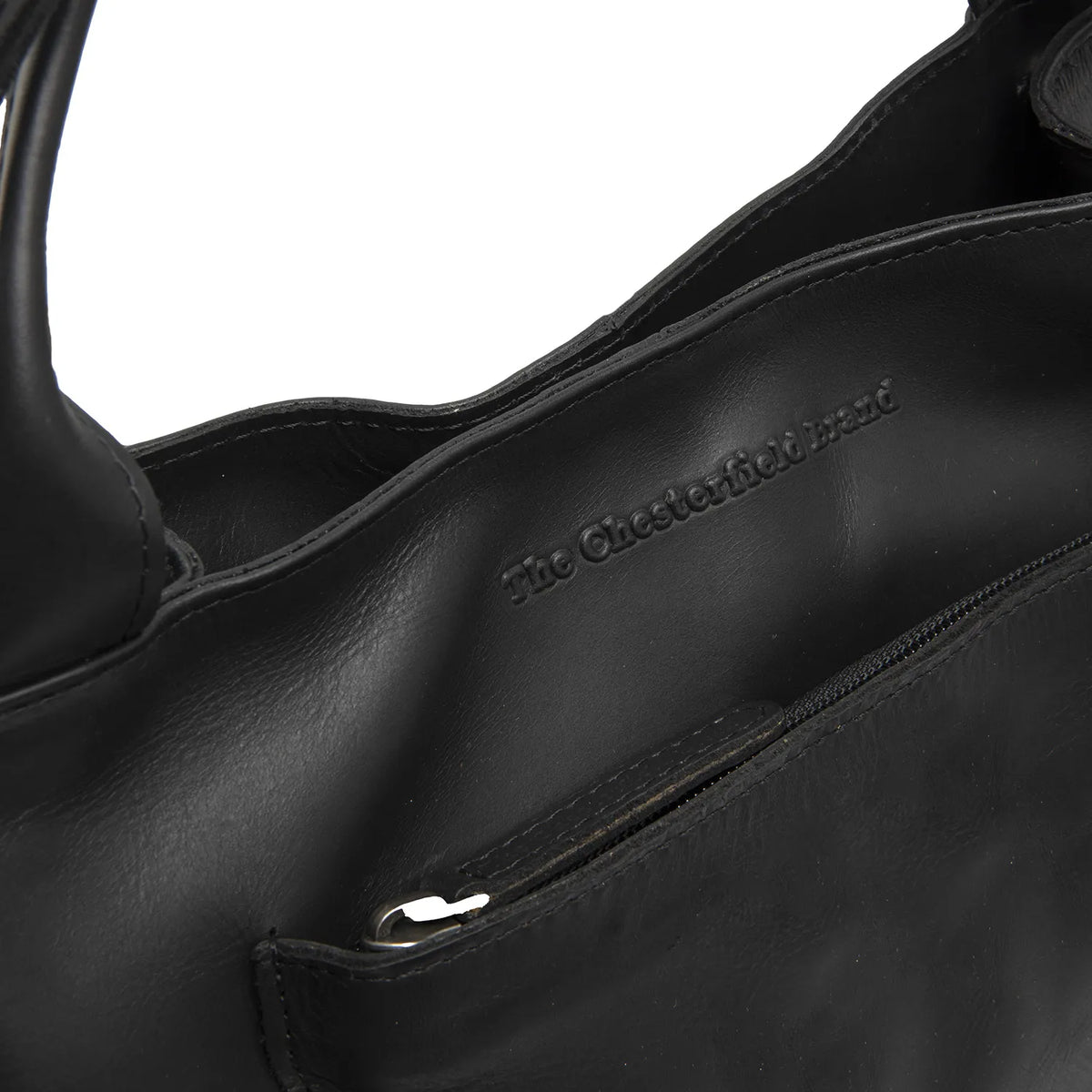 The Chesterfield Brand Tenara Leather Handväska, Svart