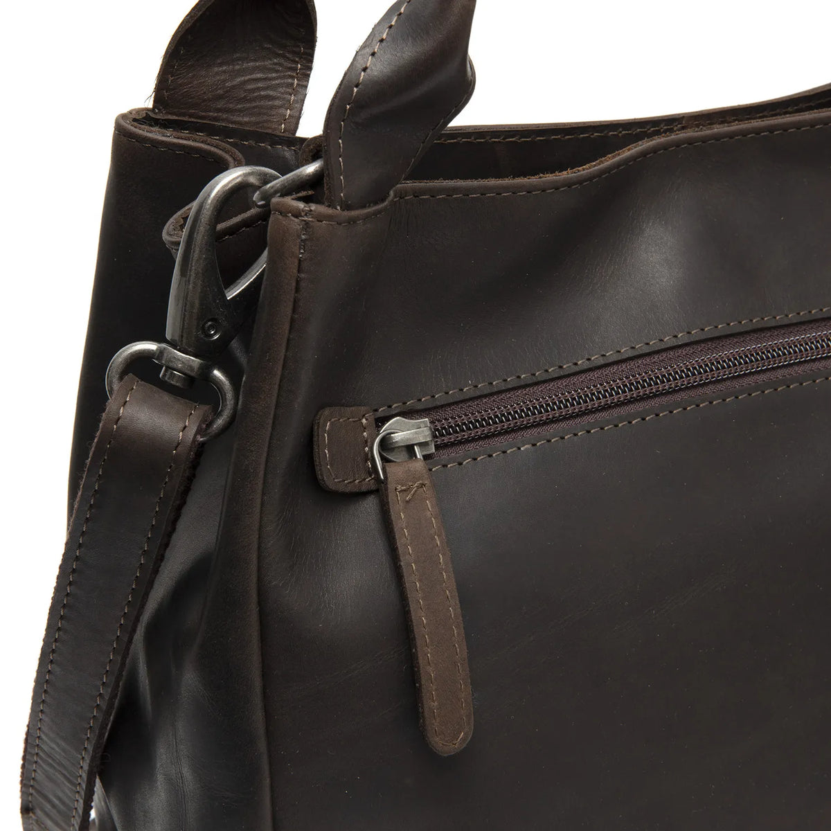 The Chesterfield Brand Tenara Leather Handväska, Brun