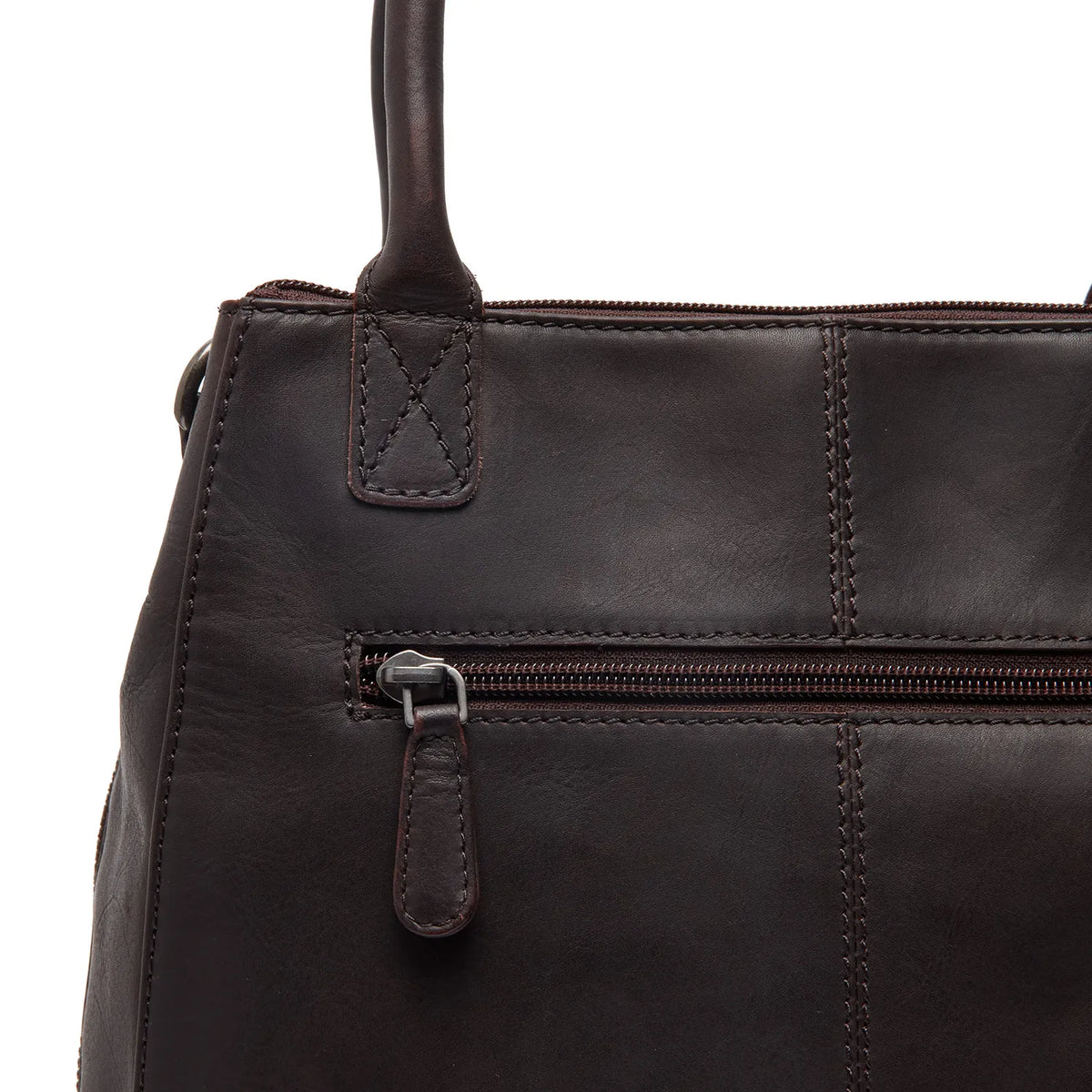 The Chesterfield Brand Solvin Leather Handväska, Brun