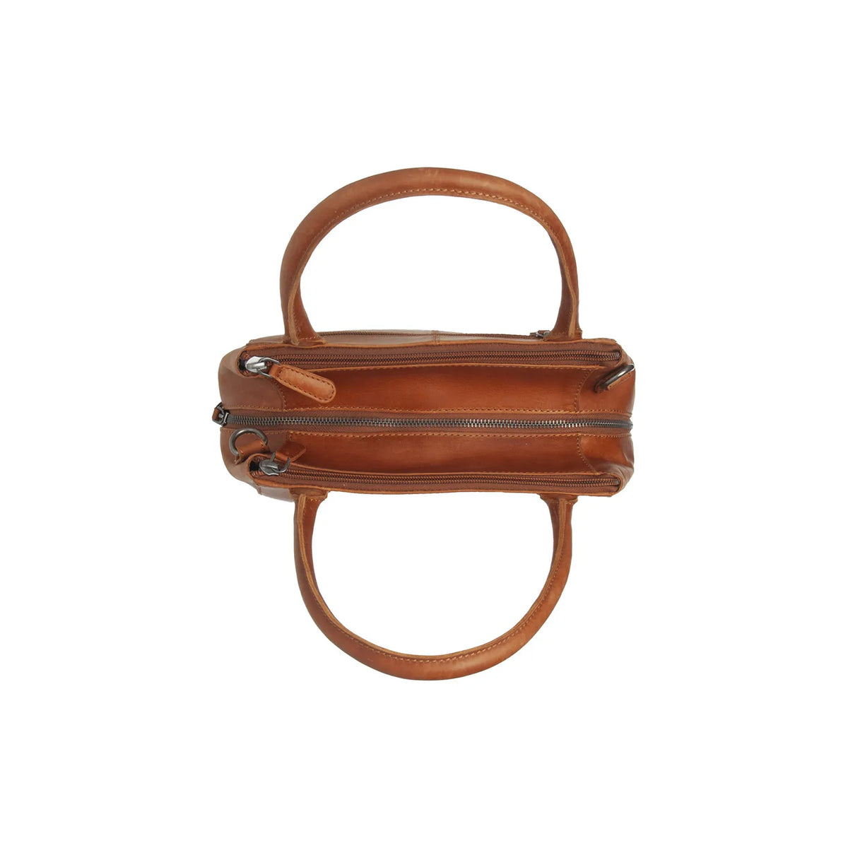 The Chesterfield Brand Solvin Leather Handväska, Cognac