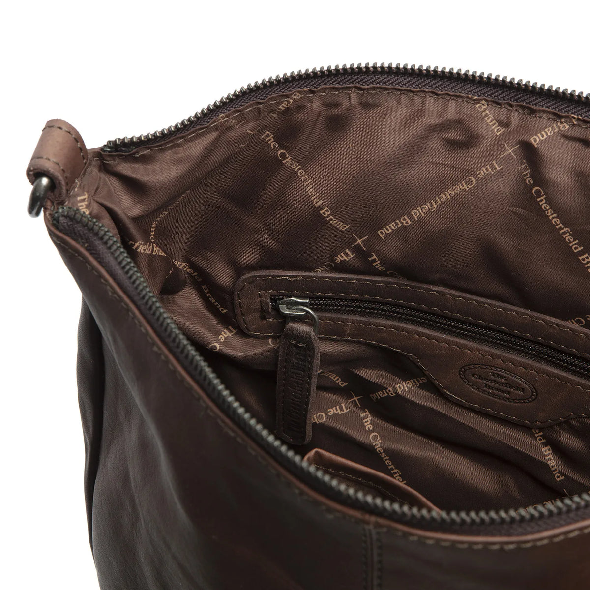 The Chesterfield Brand Manchester Leather Ryggäsäck, Brun