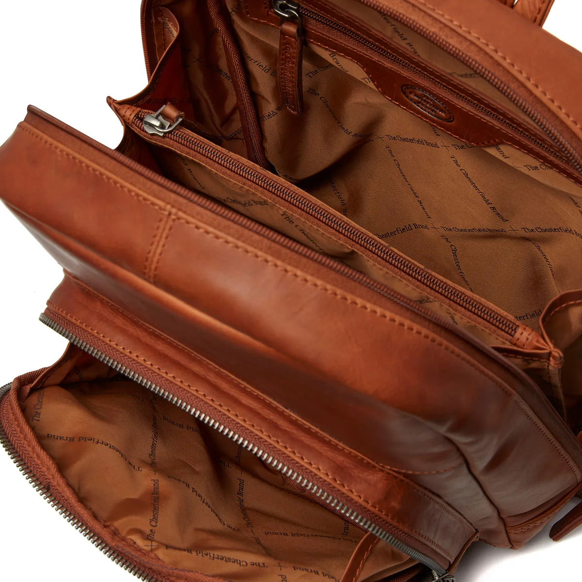 The Chesterfield Brand Santana Skinnryggsäck, Cognac