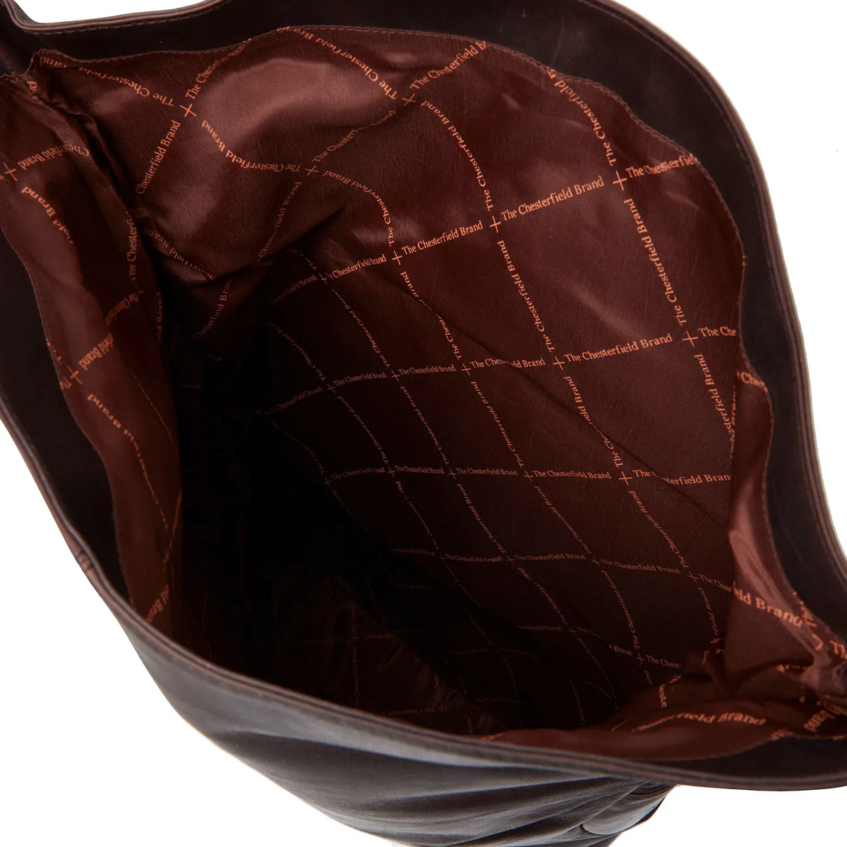The Chesterfield Brand Liverpool Leather Roll-top Ryggsäck, Brun