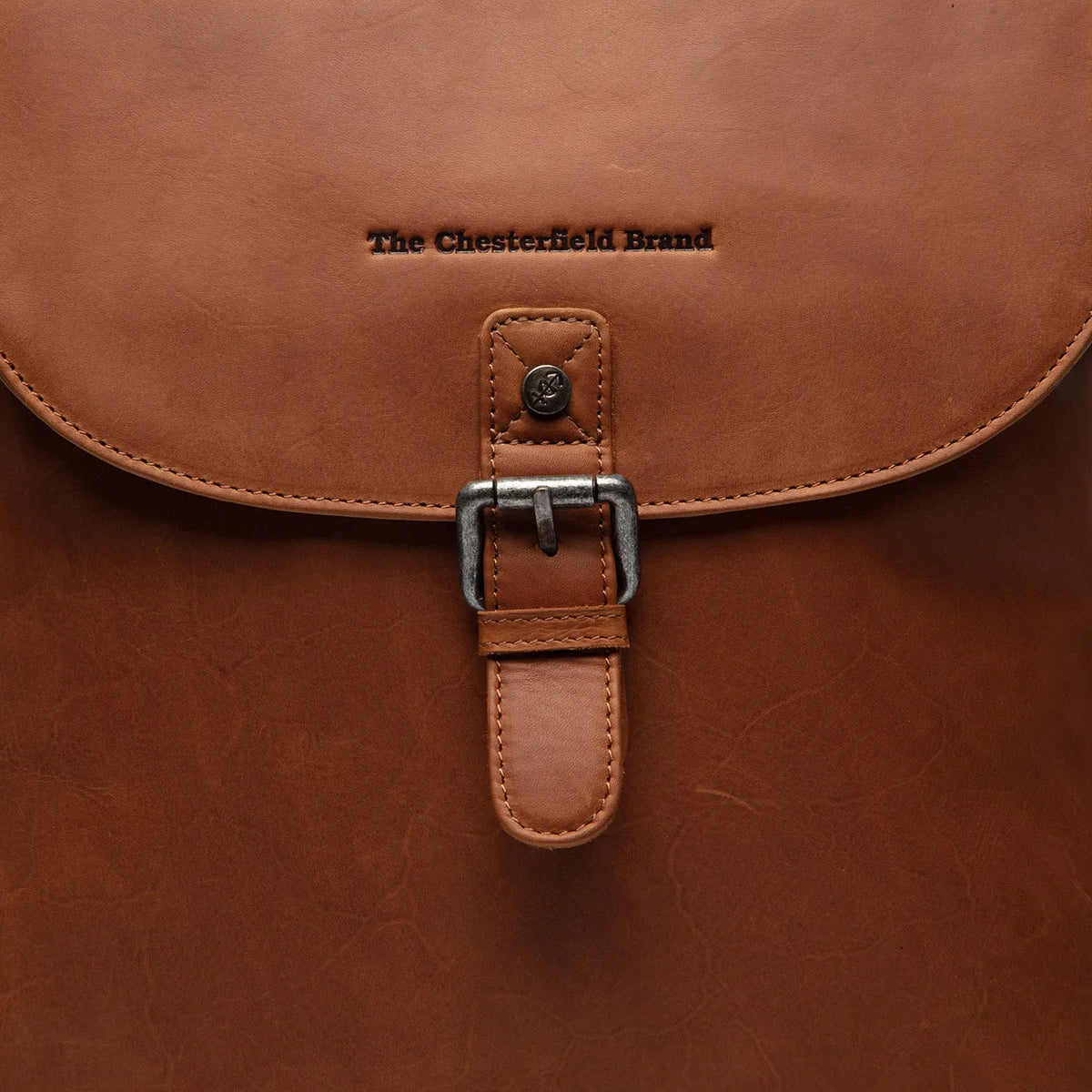 The Chesterfield Brand Vermont Skinnryggsäck, Cognac