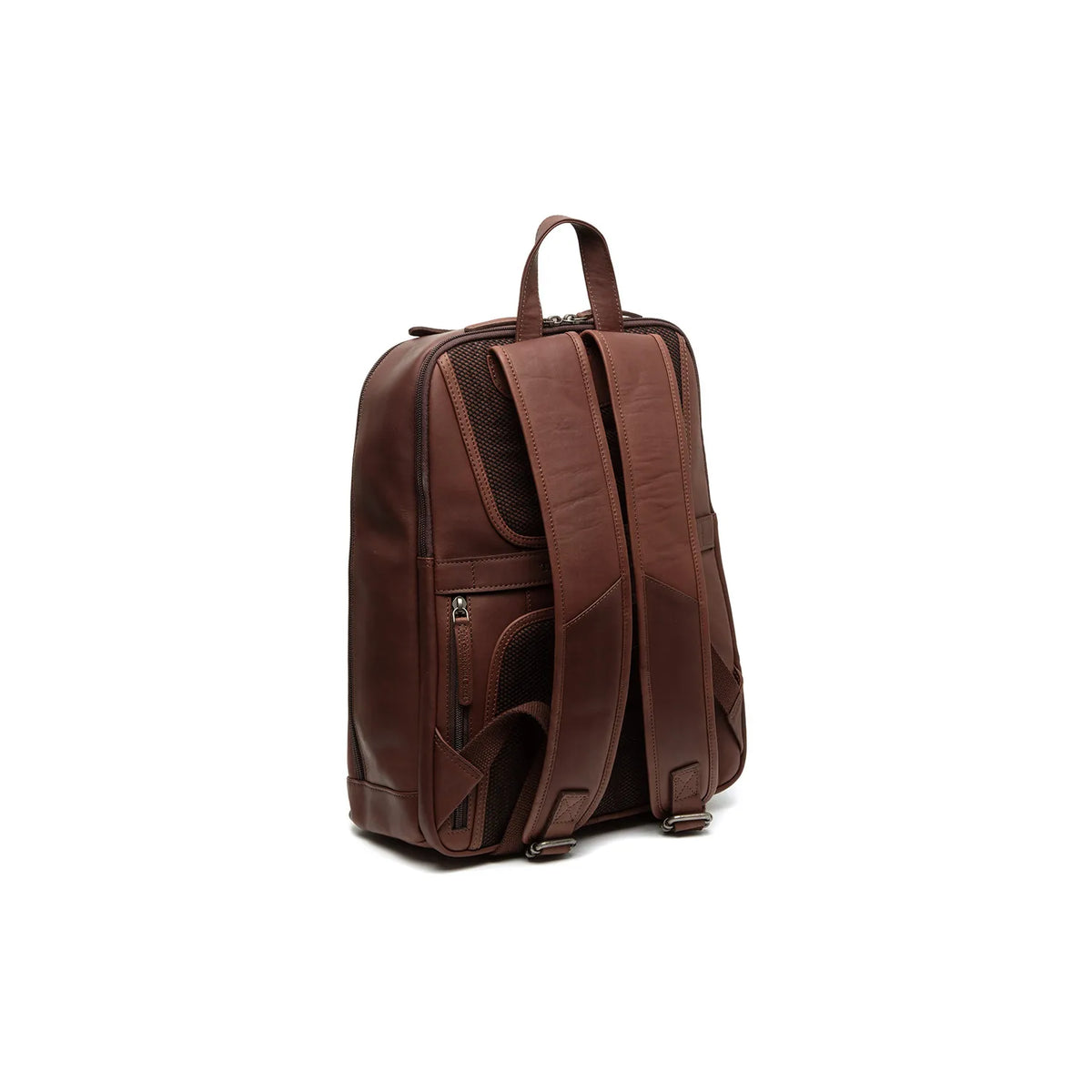 The Chesterfield Brand Detroit Leather Laptopryggsäck, Brun