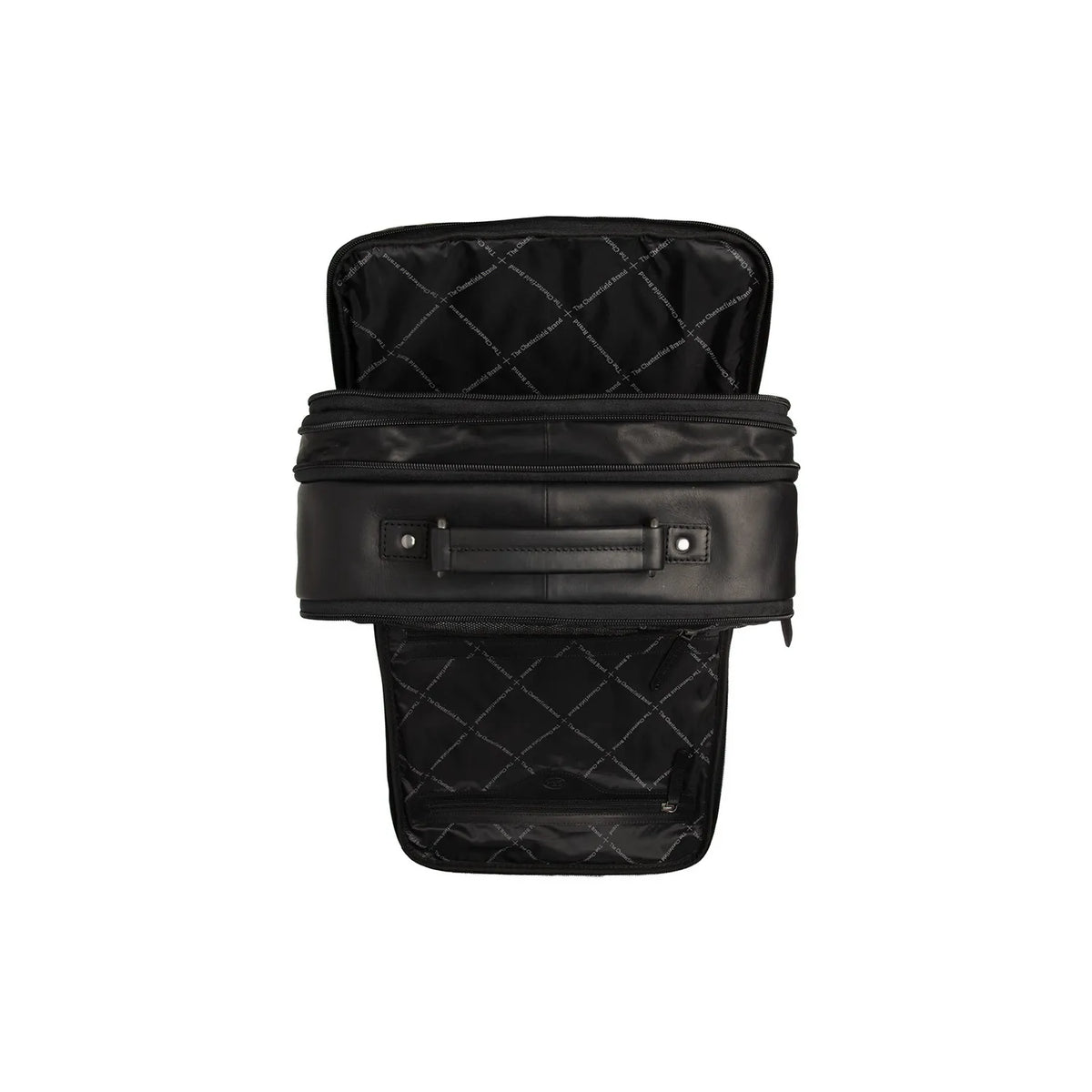 The Chesterfield Brand Jamaica Leather Reseryggsäck, Svart
