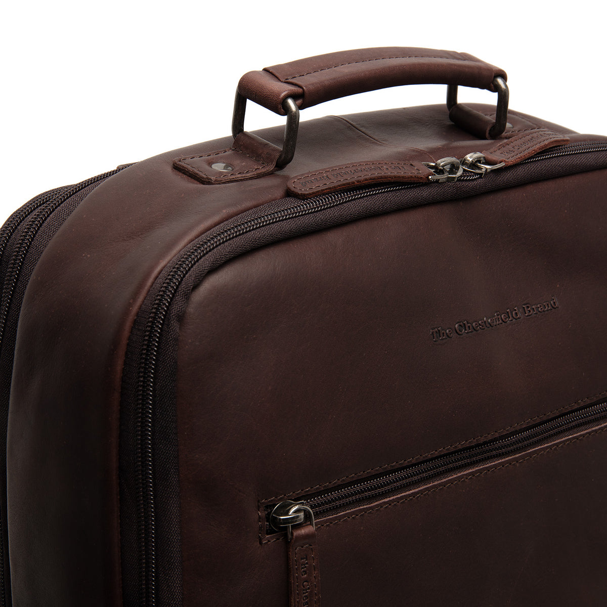 The Chesterfield Brand Jamaica Leather Reseryggsäck, Brun
