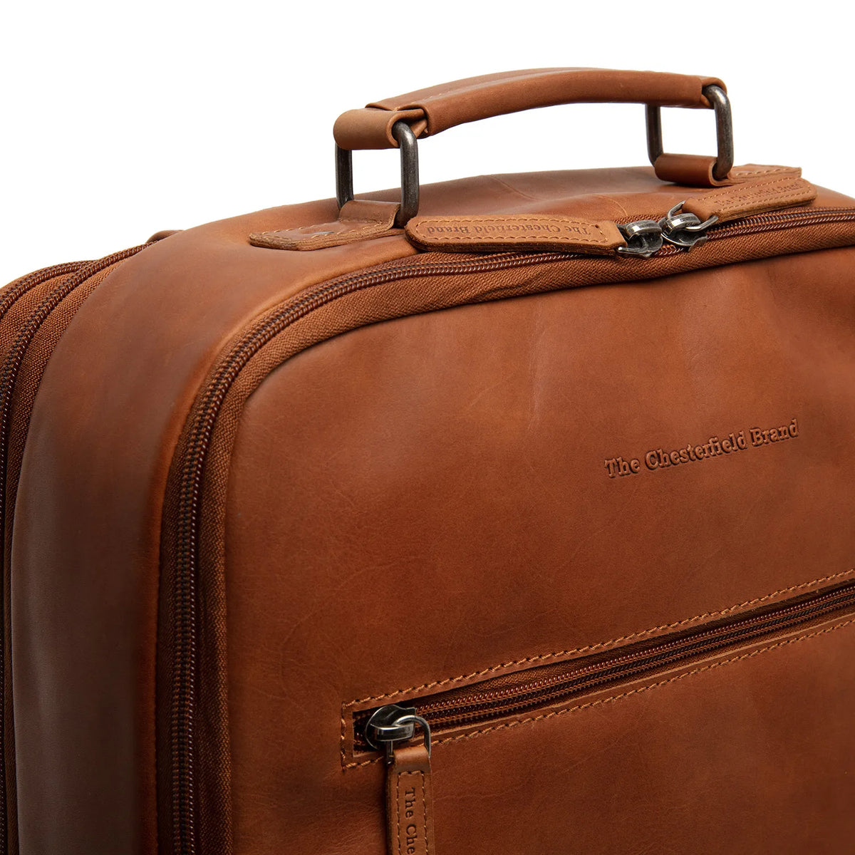 The Chesterfield Brand Jamaica Leather Reseryggsäck, Cognac