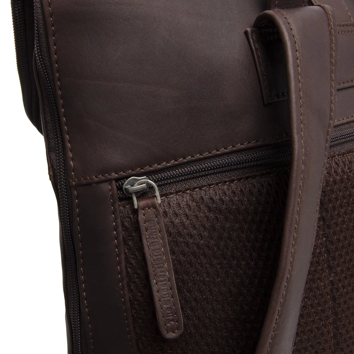 The Chesterfield Brand Larsson Leather Laptopryggsäck, Brun