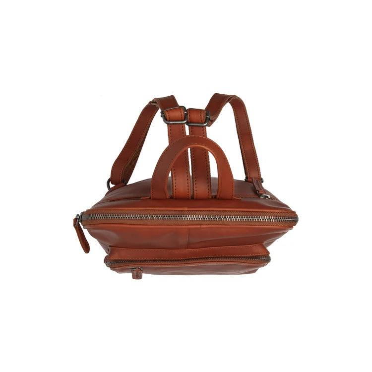 The Chesterfield Brand Floran Skinnryggsäck, Cognac
