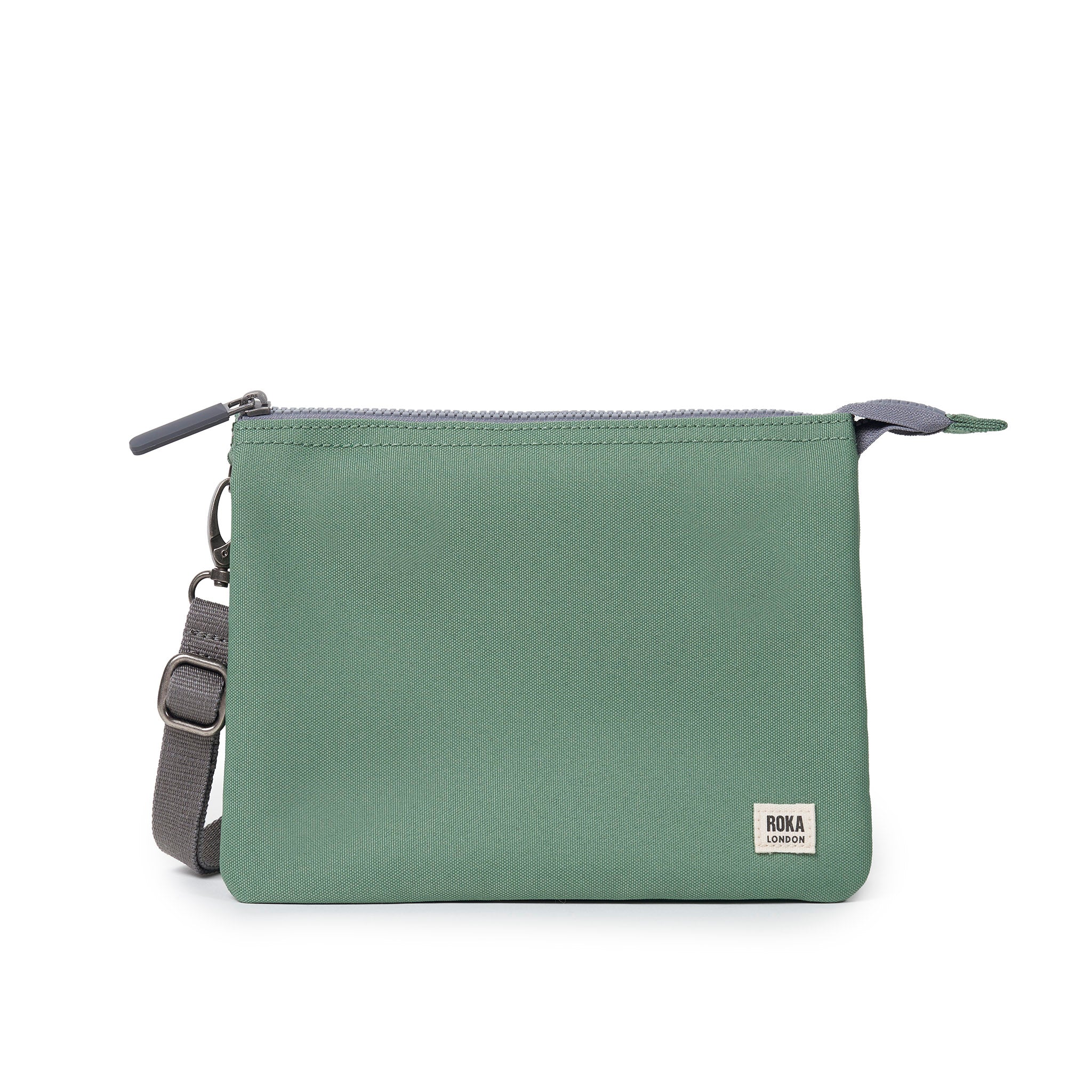 ROKA London Carnaby Crossbody Shoulder Bag, Frost