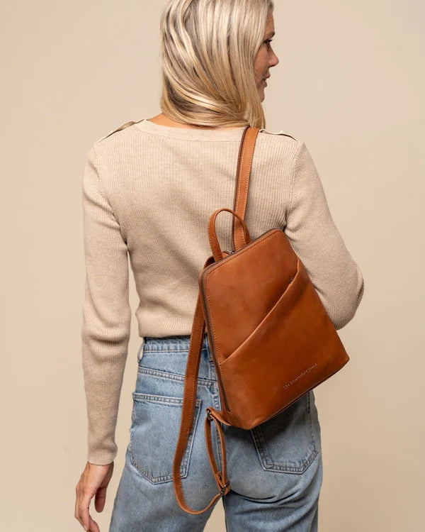 The Chesterfield Brand Claire Leather Ryggsäck, Cognac