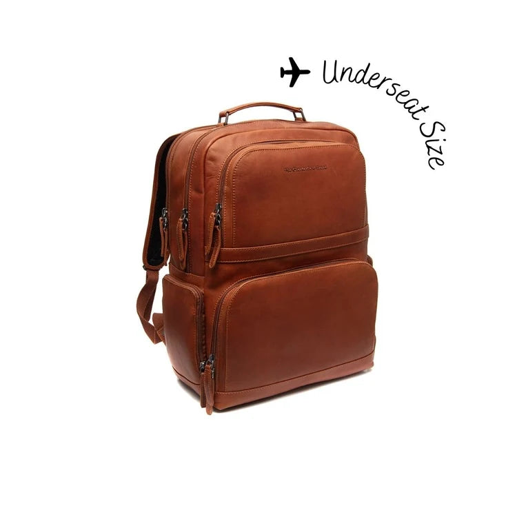 The Chesterfield Brand Lennox Backpack 17", Cognac