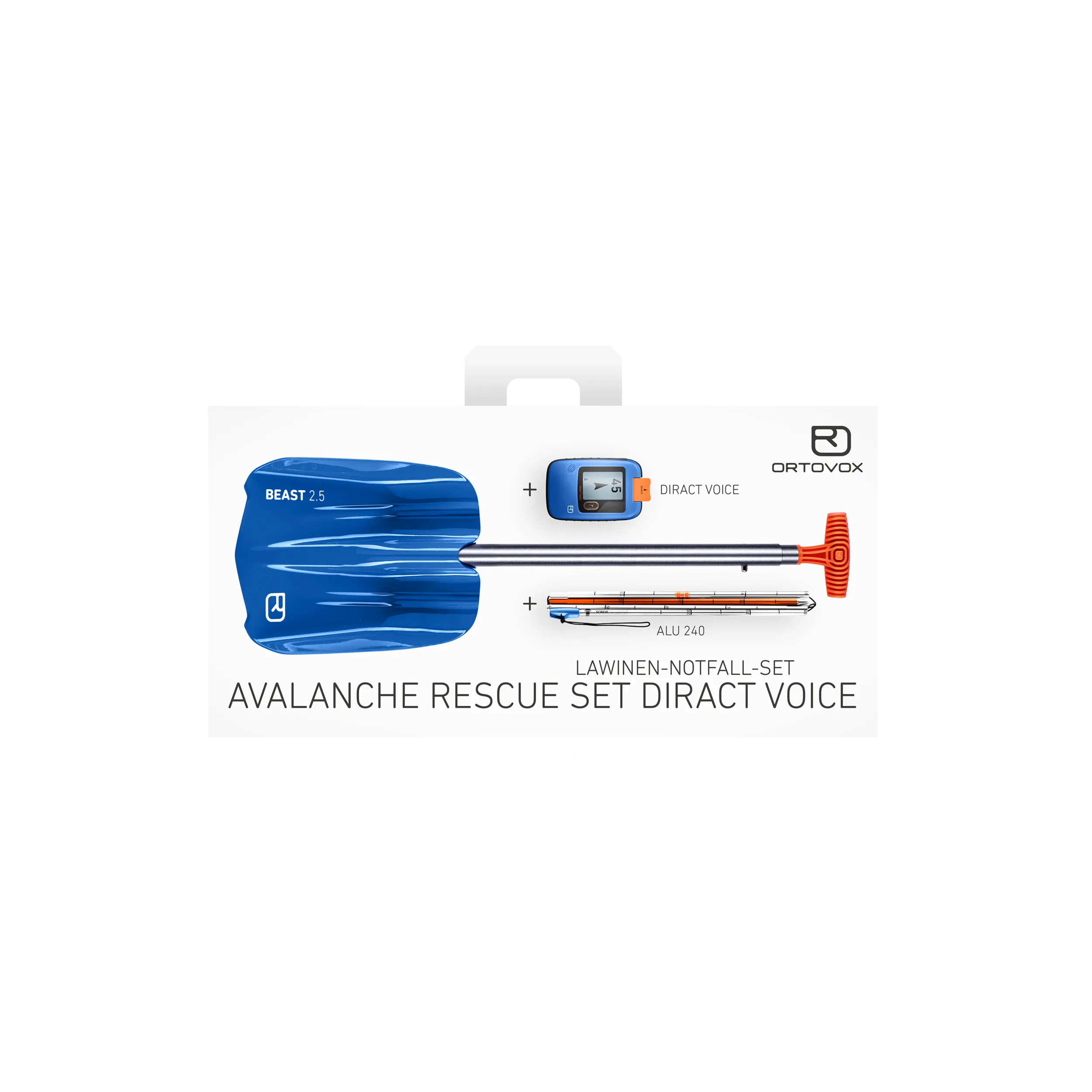 Ortovox Rescue Set Diract Voice Safety Blue