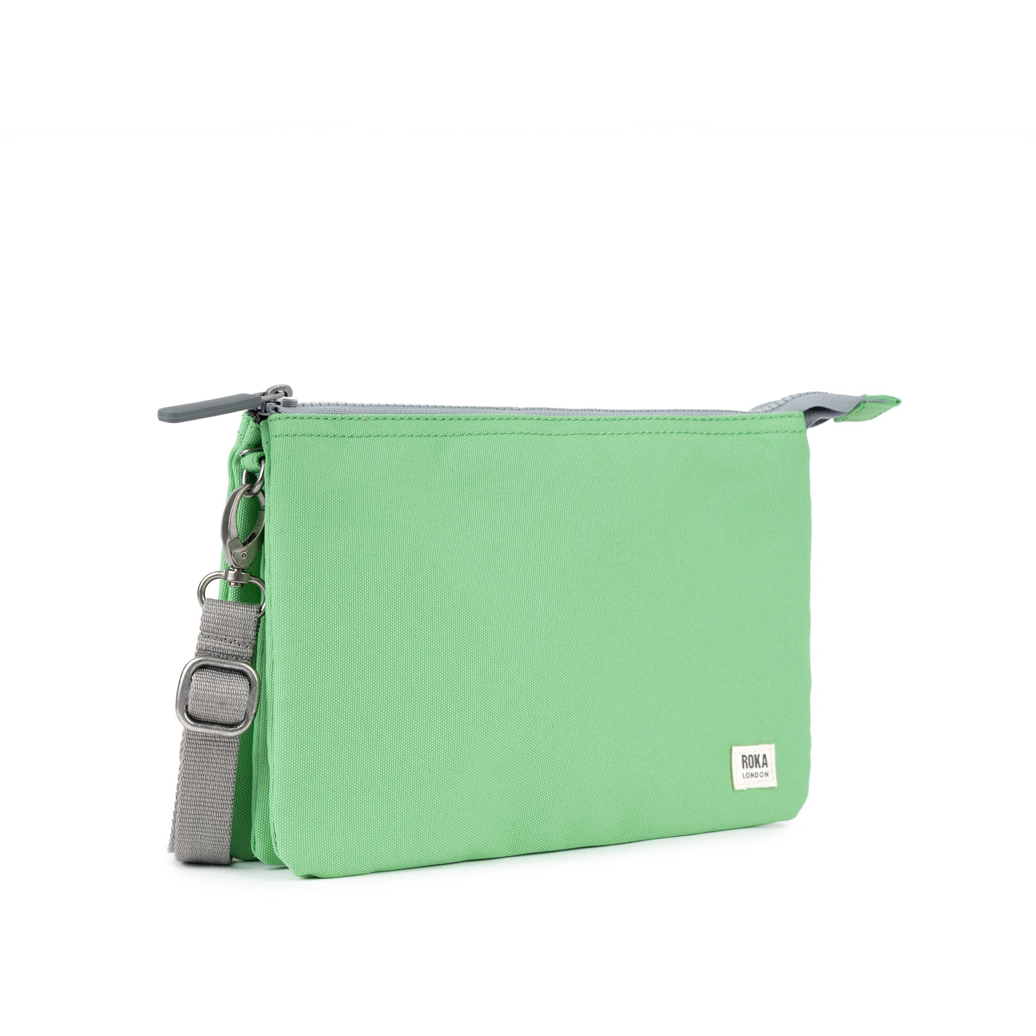 ROKA London Carnaby Crossbody Shoulder Bag, Peppermint