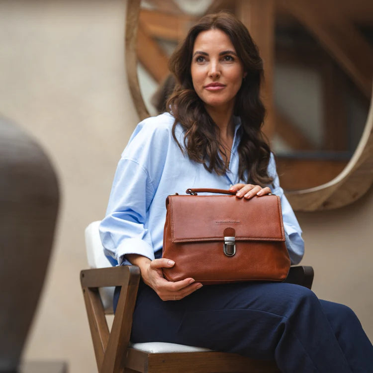 The Chesterfield Brand Renata Axelremsväska, Cognac