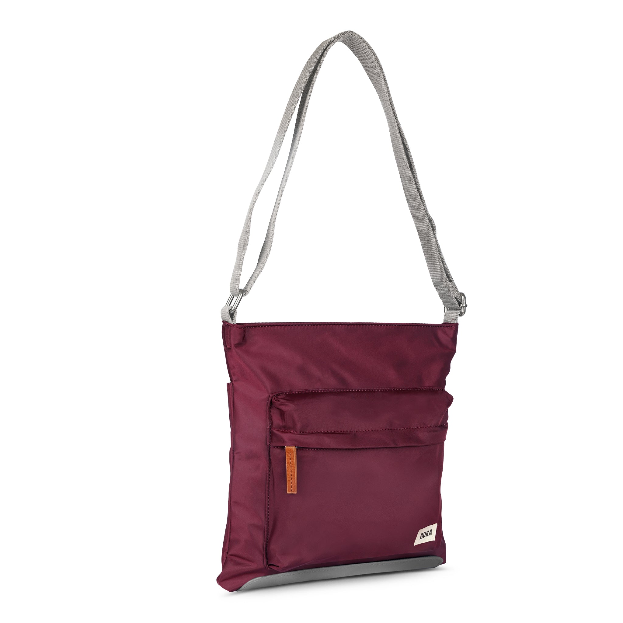 ROKA London Kennington B Axelremsväska, Plum